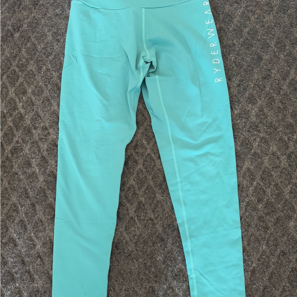 Ryderwear Staples Scrunch Bum Leggings Teal
